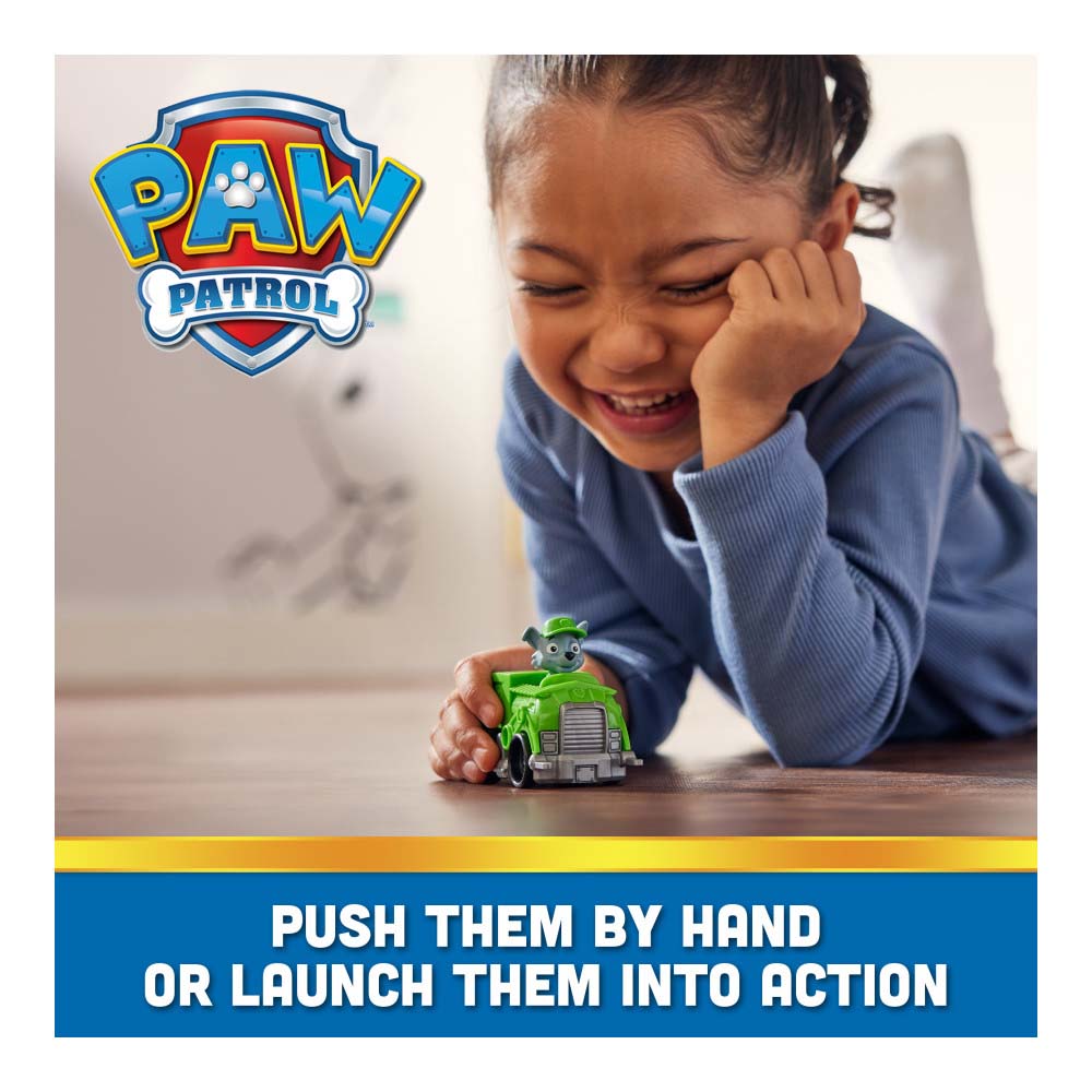 Paw Patrol Squad Racer 6 pack 6070070: Paquete de 6 vehículos - Edad 4+