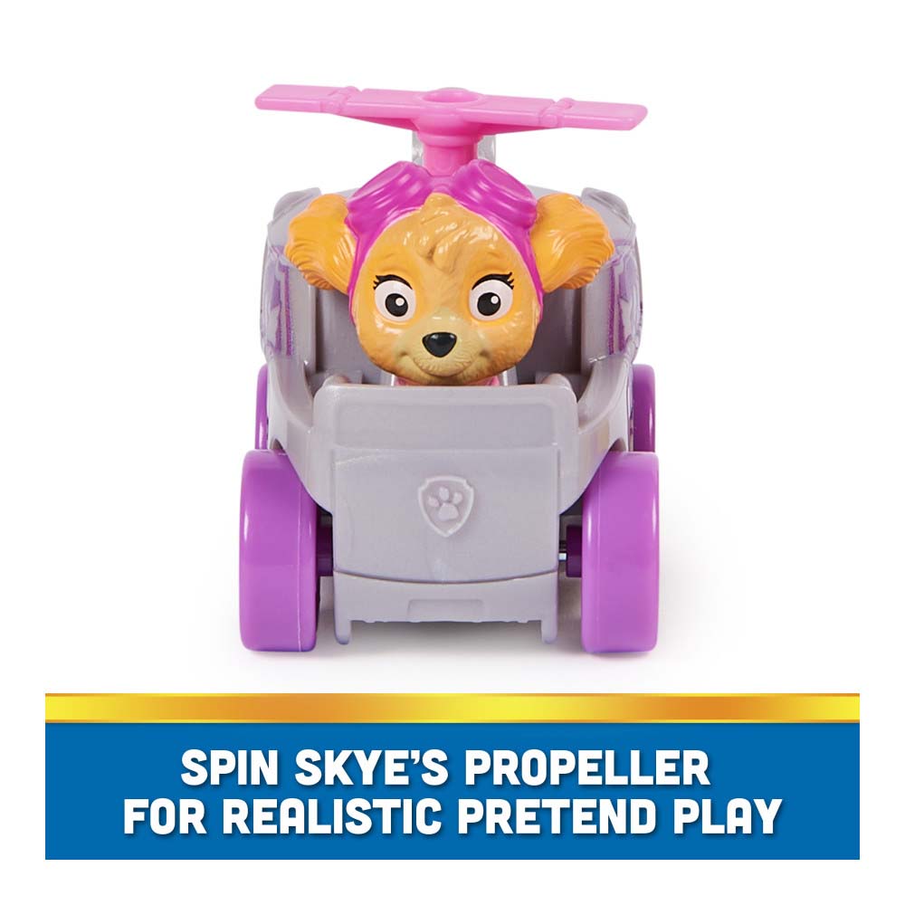 Paw Patrol Squad Racer 6 pack 6070070: Paquete de 6 vehículos - Edad 4+