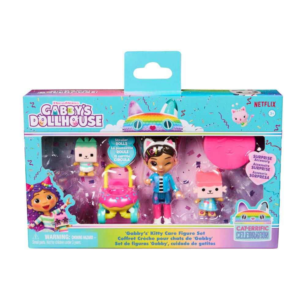 la casa de munecas de Gabby's Dollhouse Set de Cuidado Gatuno 6069425 - Edad 3+