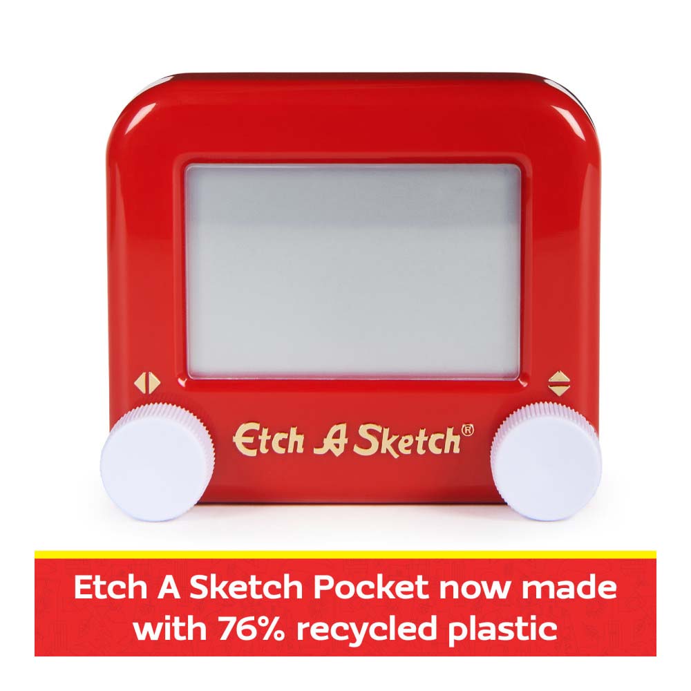Etch a Sketch Pocket 6066730: Pizarras de dibujo - Edad 3+