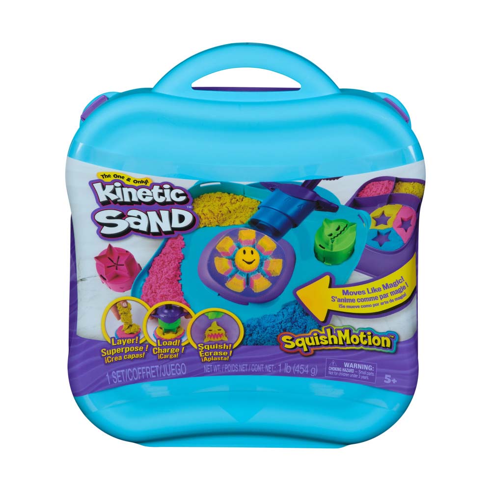 Kinetic Sand Squishmotion Playset 6069401: Set de masa moldeable - Edad 3+