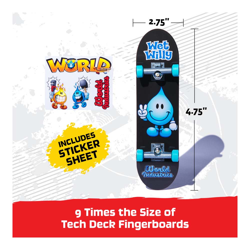 Tech Deck Handboard World Industries 6071367: Patineta de dedo - Edad 6+