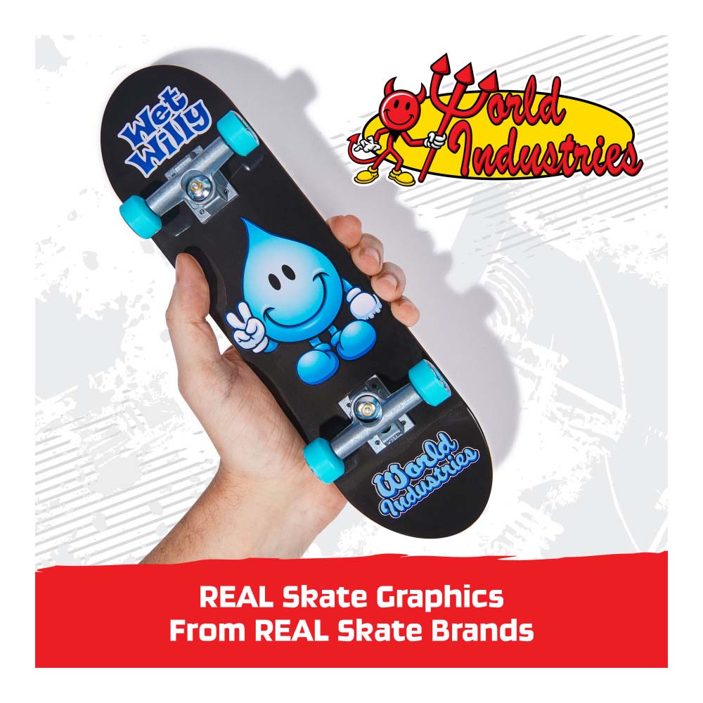 Tech Deck Handboard World Industries 6071367: Patineta de dedo - Edad 6+