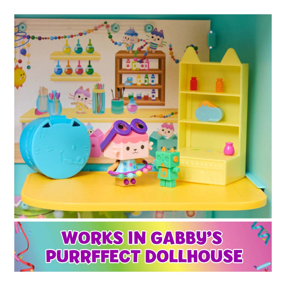 la casa de munecas de Gabby's Dollhouse Set de Muebles Gabby - Bebé Caja 6070093 - Edad 3+