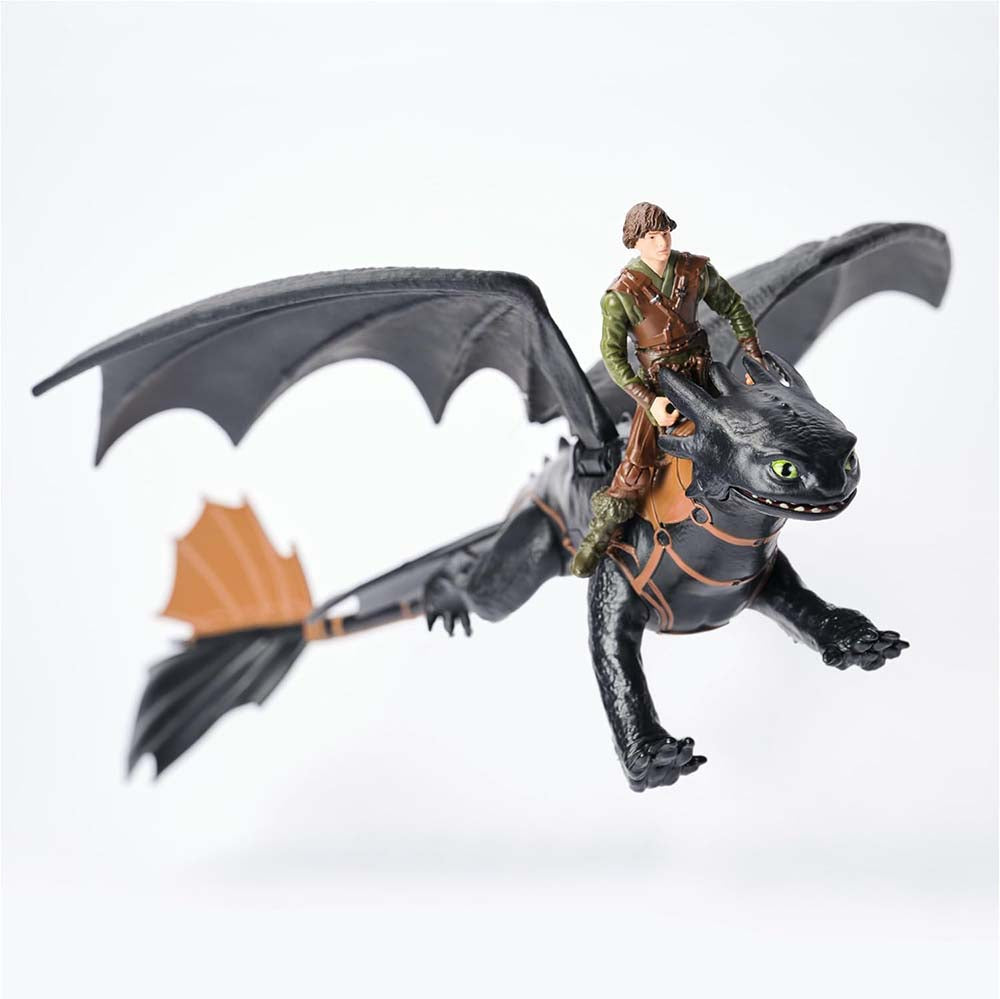 Cómo Entrenar a tu Dragón - Toothless + Hiccup 6072587, figuras de acción
