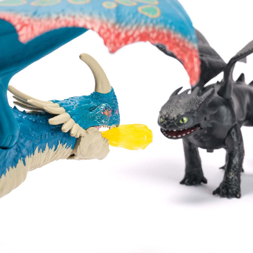 Cómo Entrenar a tu Dragón - Battle Dragons: Fire Blast Deadly Nadder 6072591, figuras de acción