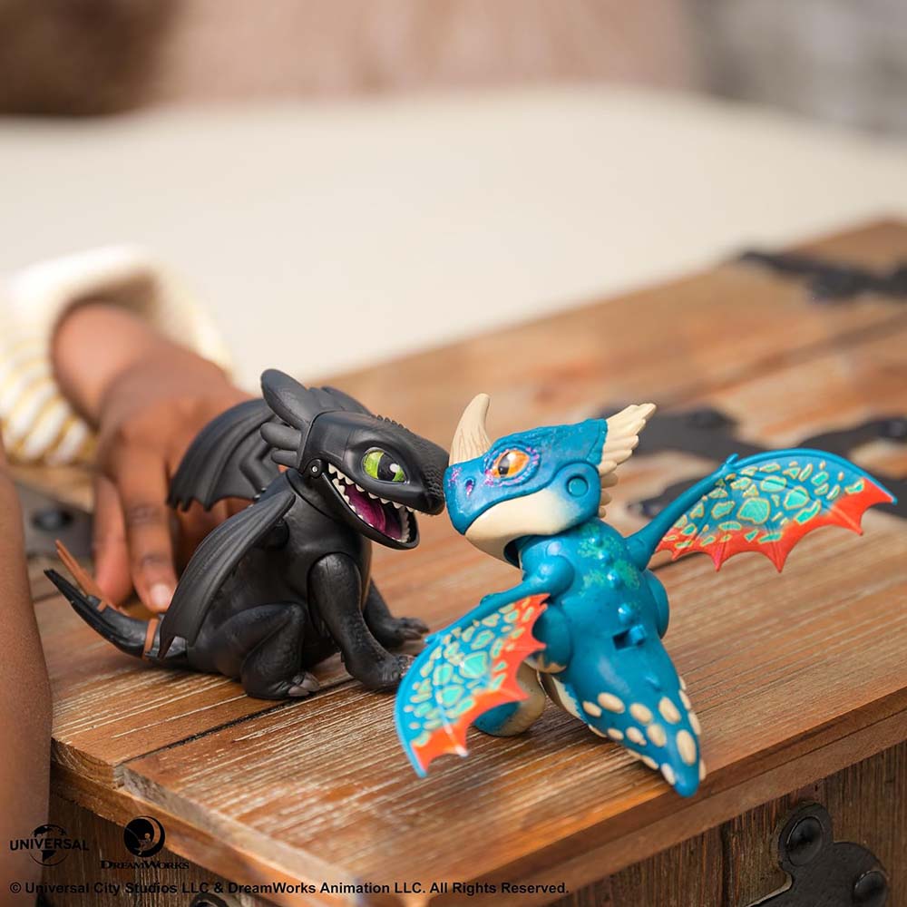 Cómo Entrenar a tu Dragón Roaring Minis Deadly Nadder 6072696, figuras de acción