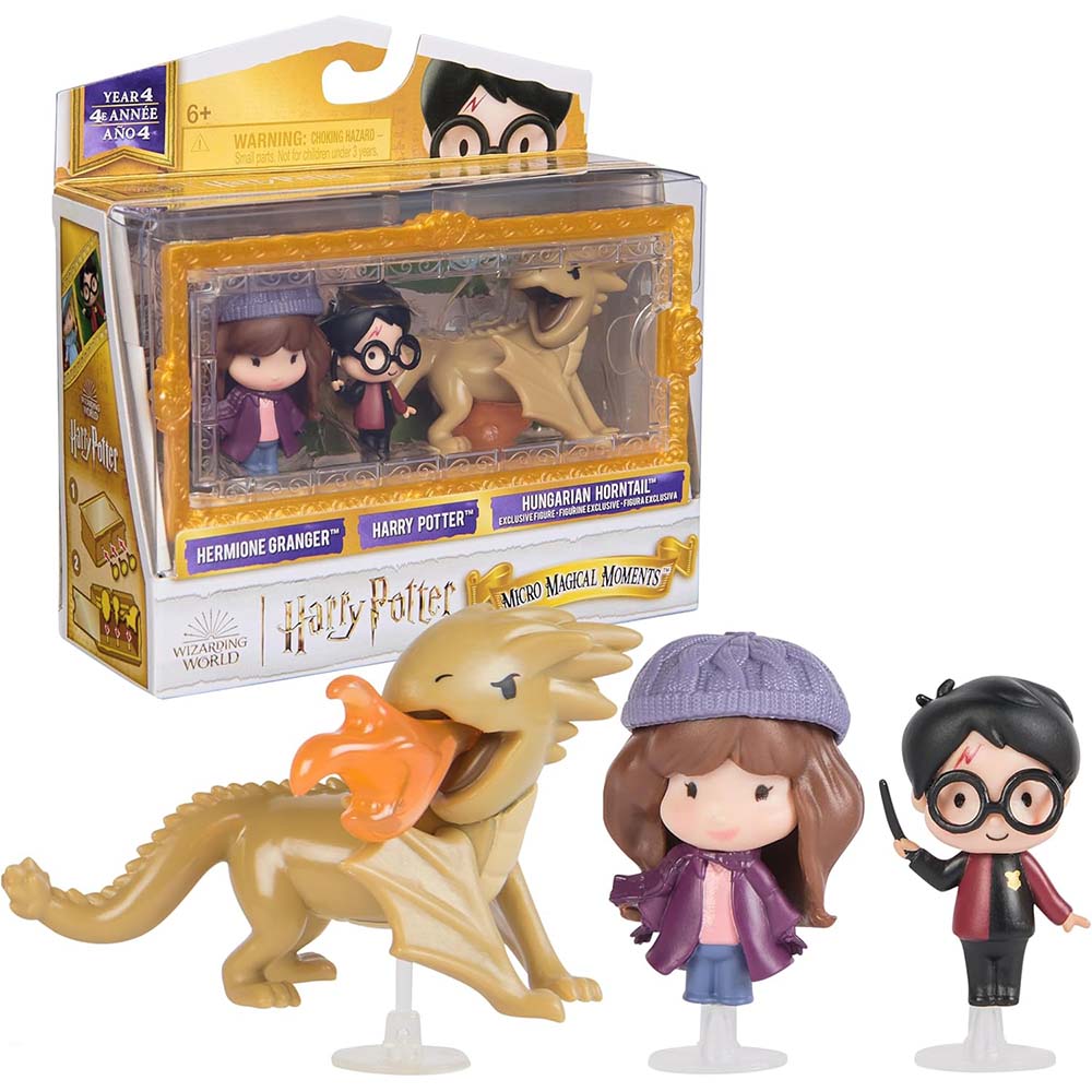 Wizarding World Multipack Micro S4 Dragón 6071778: Figura coleccionable - Edad 6+