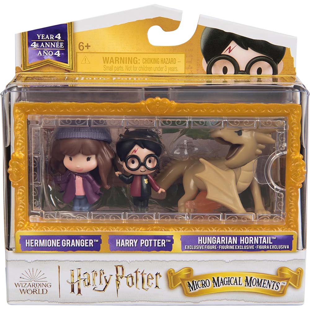 Wizarding World Multipack Micro S4 Dragón 6071778: Figura coleccionable - Edad 6+