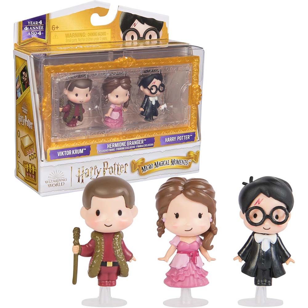 Wizarding World Multipack Micro S4 Yule Ball 6071779: Figura coleccionable - Edad 6+