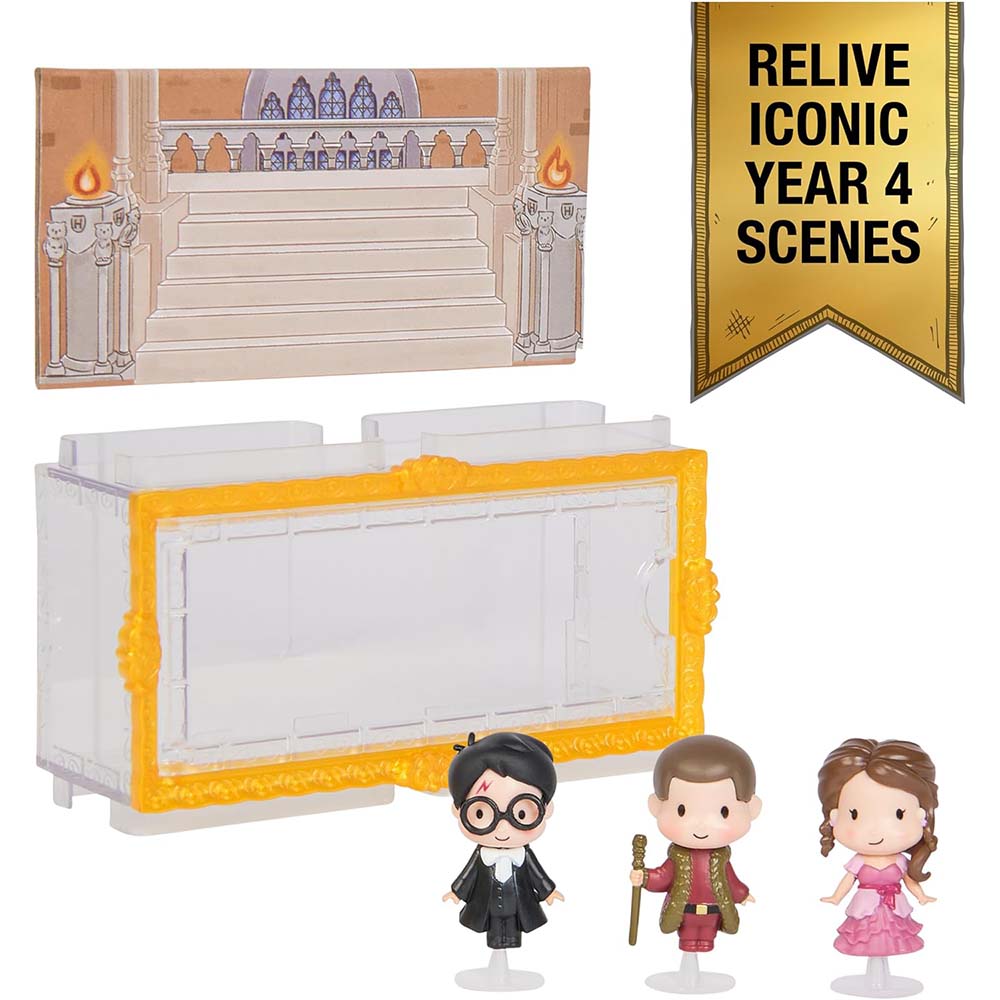 Wizarding World Multipack Micro S4 Yule Ball 6071779: Figura coleccionable - Edad 6+