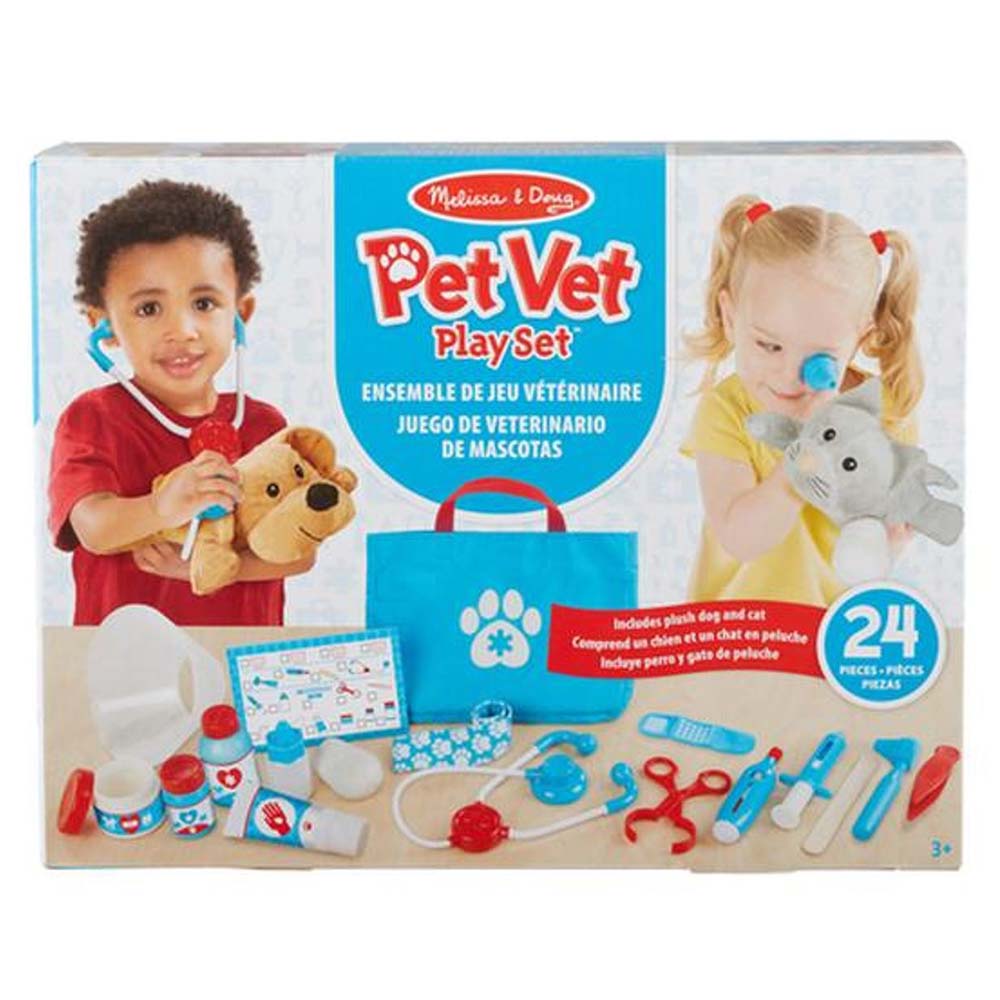 Melissa & Doug Set de Accesorios de Veterinario 6073058 - Edad 3+