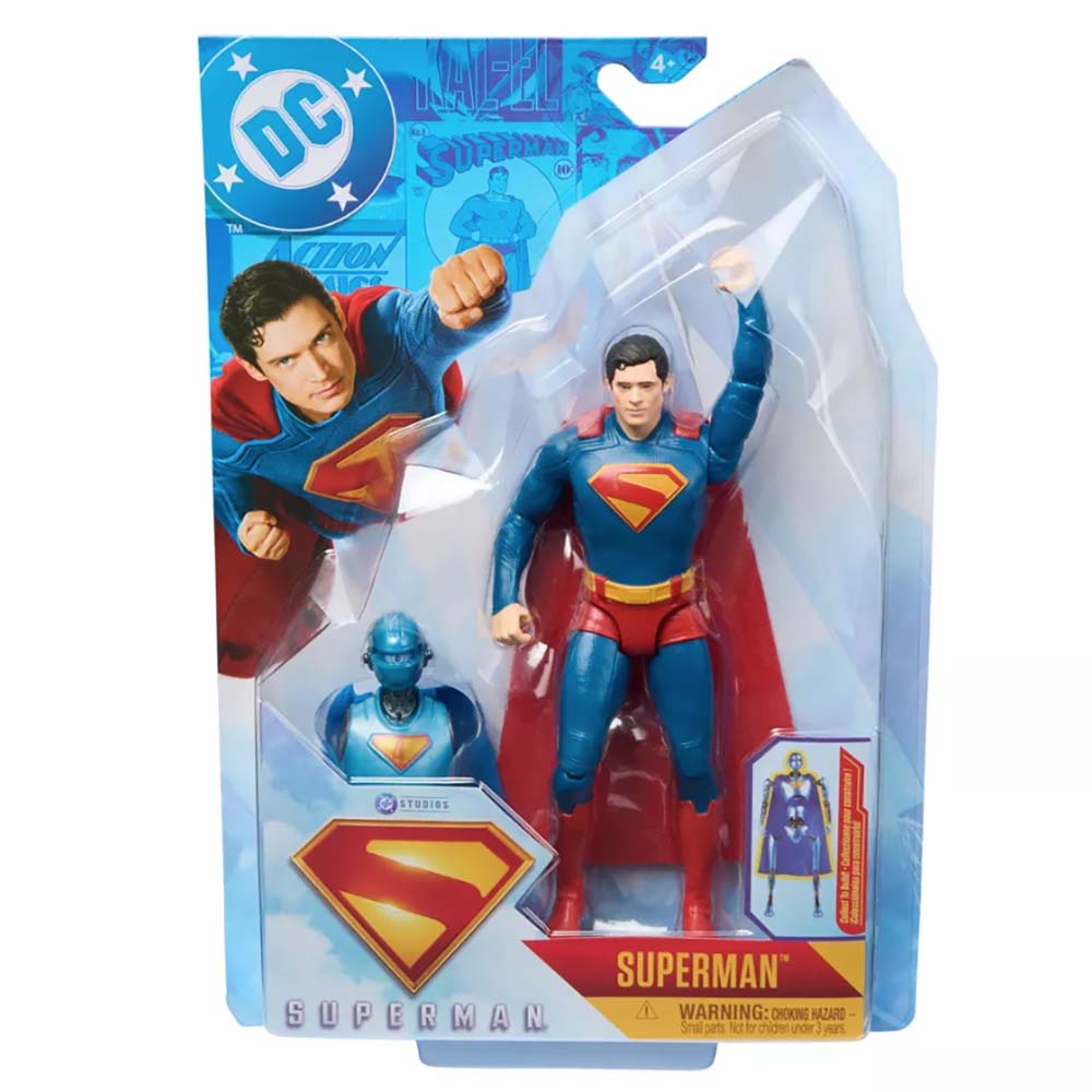 DC Comics Superman Basic Action Figure 6'' 6073290, figuras de acción