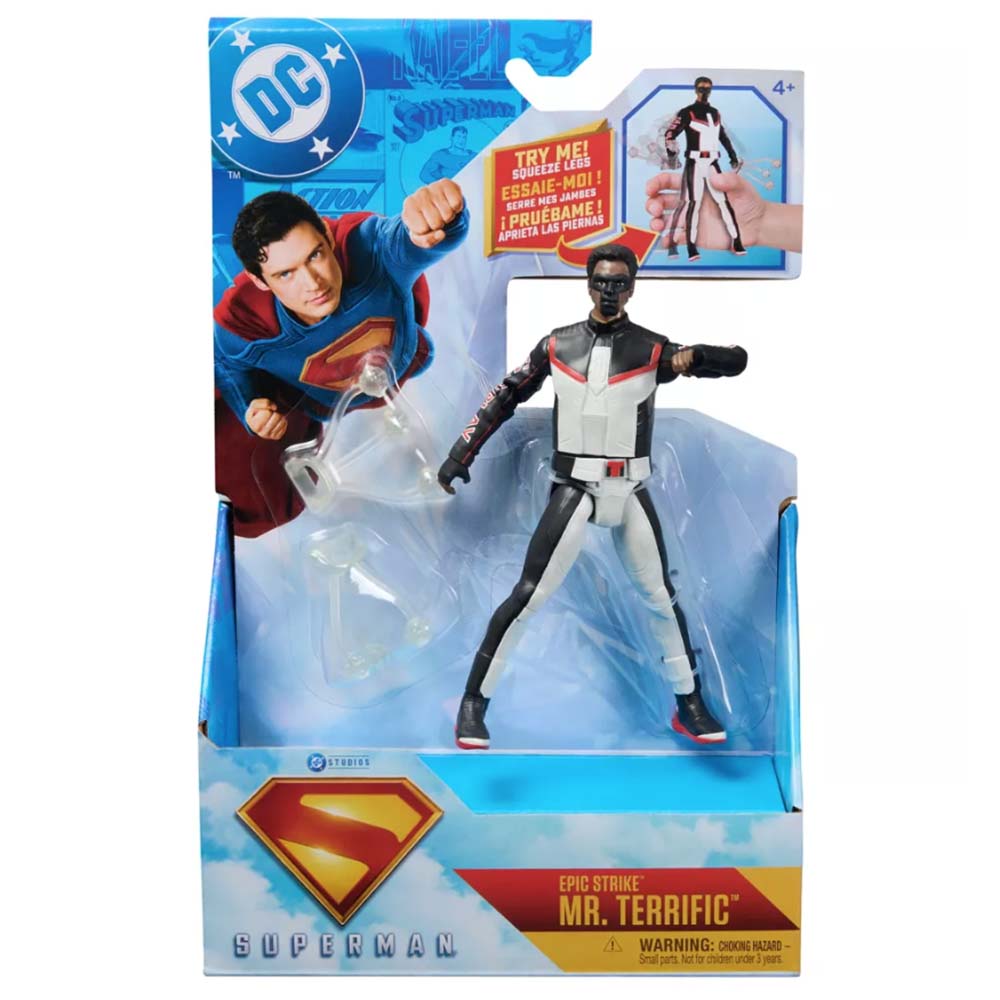 DC Comics Superman Epic Strike Mr Terrific 6" 6073190