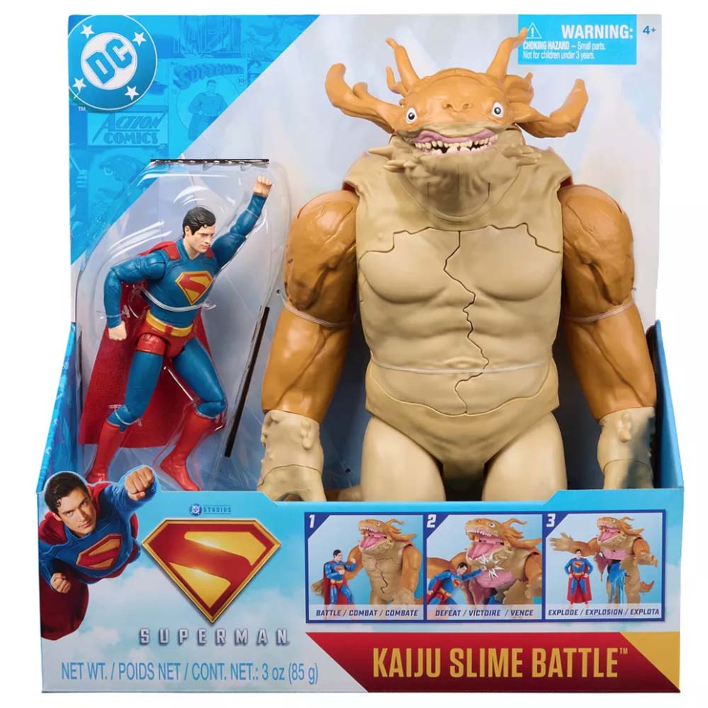 DC Comics Superman Kaiju Slime Battle 6073195, figuras de acción