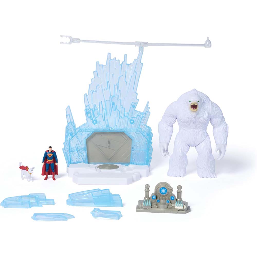 DC Comics Superman Fortress of Solitud Battle Set 6073895, figuras de acción