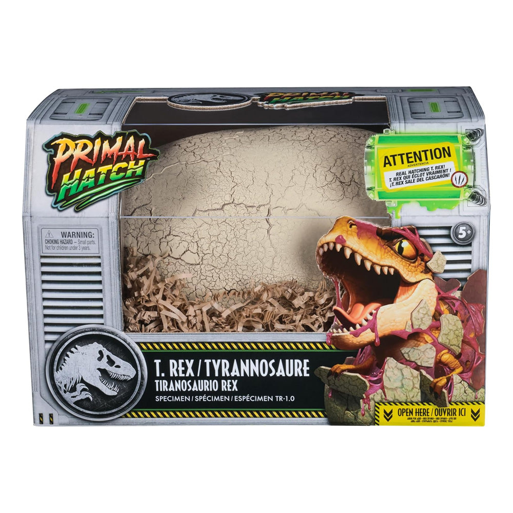 Primal Hatch Dinosaurio y Huevo Interactivo - Jurassic World 6072462
