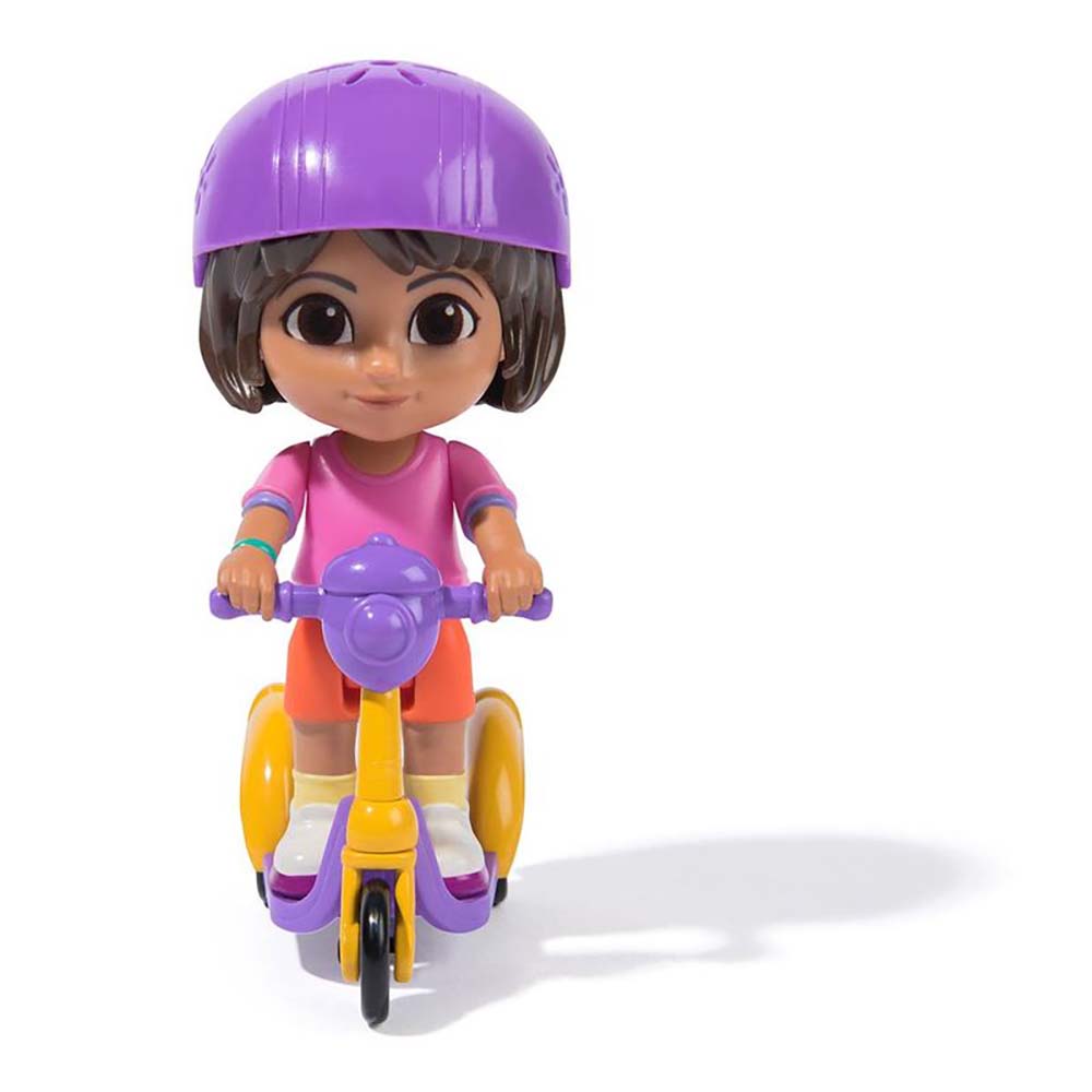 Dora la Exploradora - Figura con Accesorios - Acelera y Explora 6071566, figuras de acción