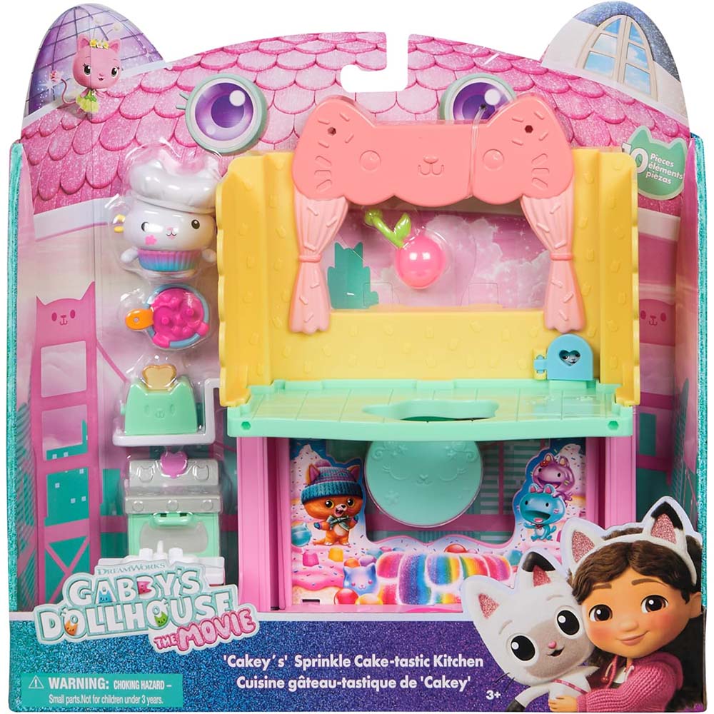 La casa de muñecas de Gabby: la película. La fantástica cocina de Cakey's Sprinkle Cake-tastic 6072921