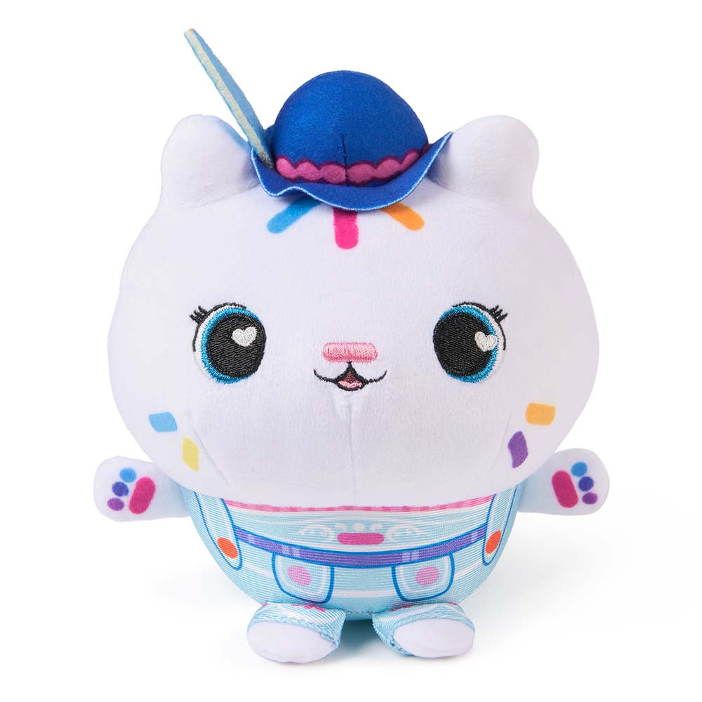 La casa de muñecas de Gabby: La película. Peluche Purr-ific 8" Cakey Cat 6075090