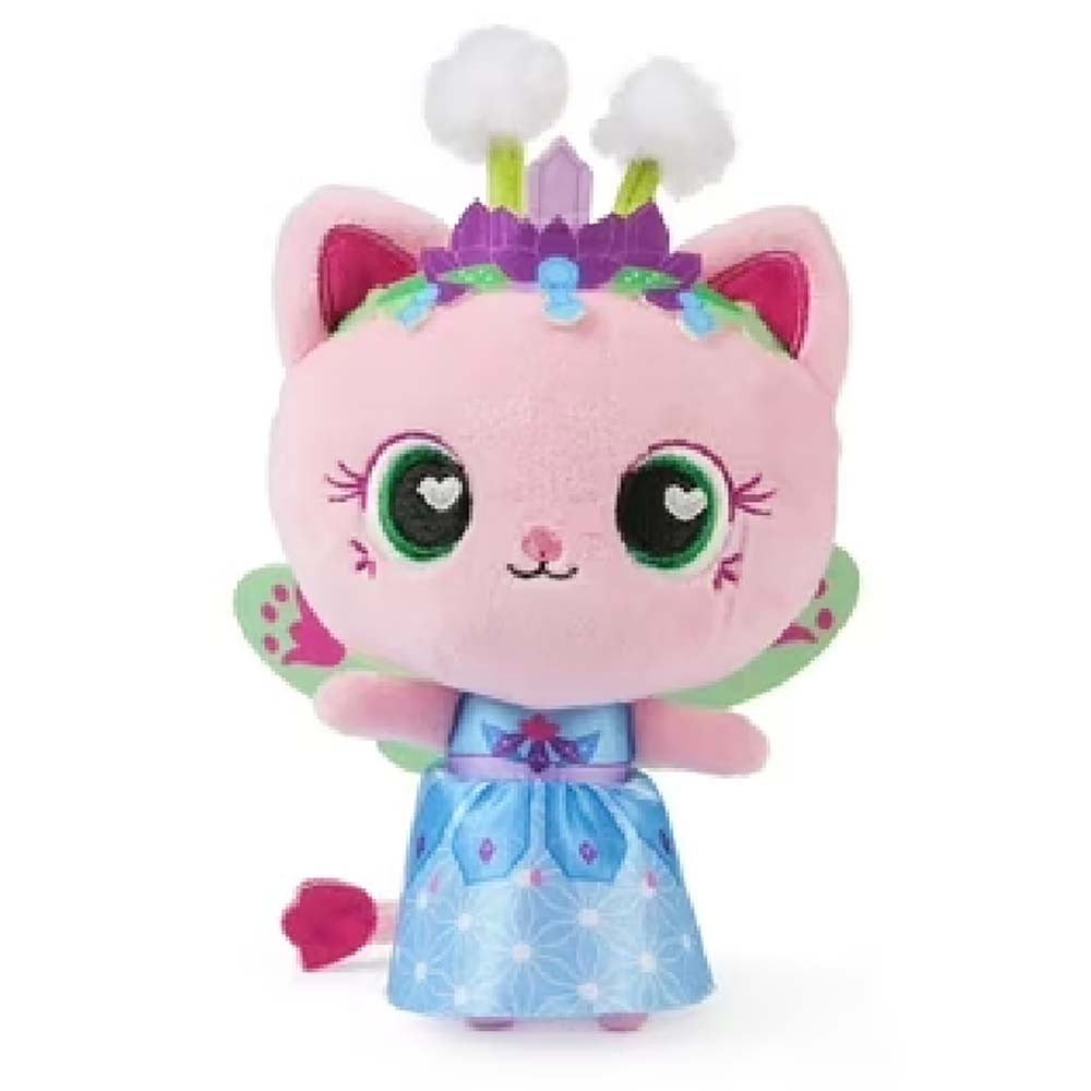 La casa de muñecas de Gabby: La película. Peluche Purr-ific 8" Queen Kitty 6075090