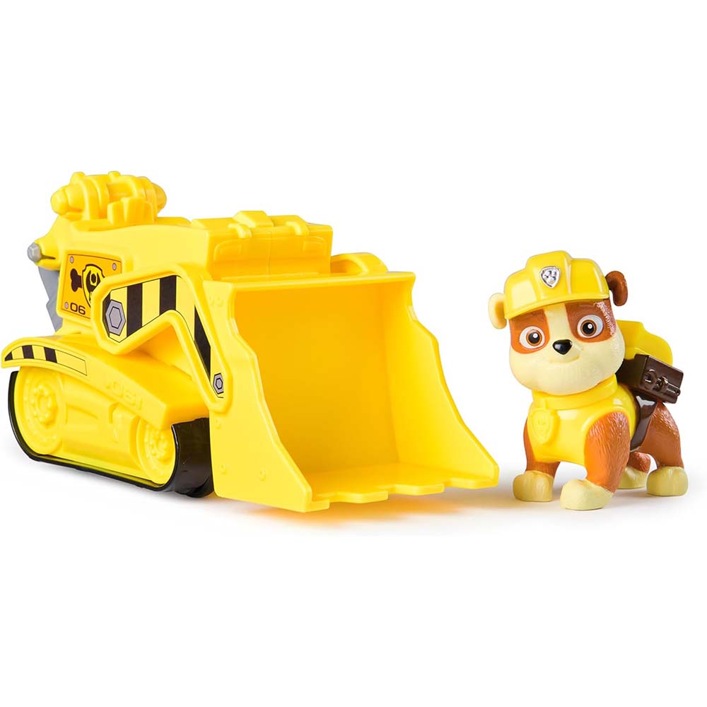 Paw Patrol Vehículo con Rubble 6071153, vehículos de juguete