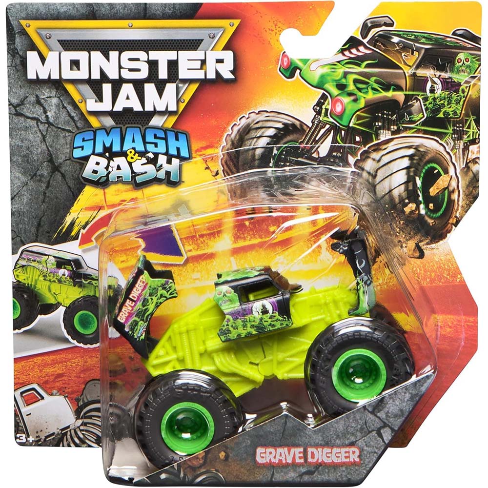 Monster Jam Grave Digger Smash & Bash 6072396