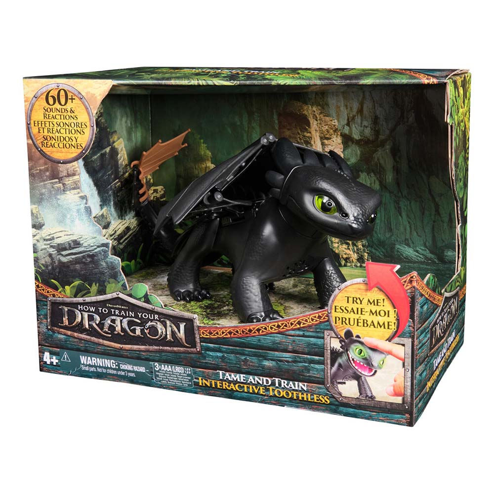 Como Entrenar A Tu Dragon Chimuelo Interactivo Tame N Train 6072728