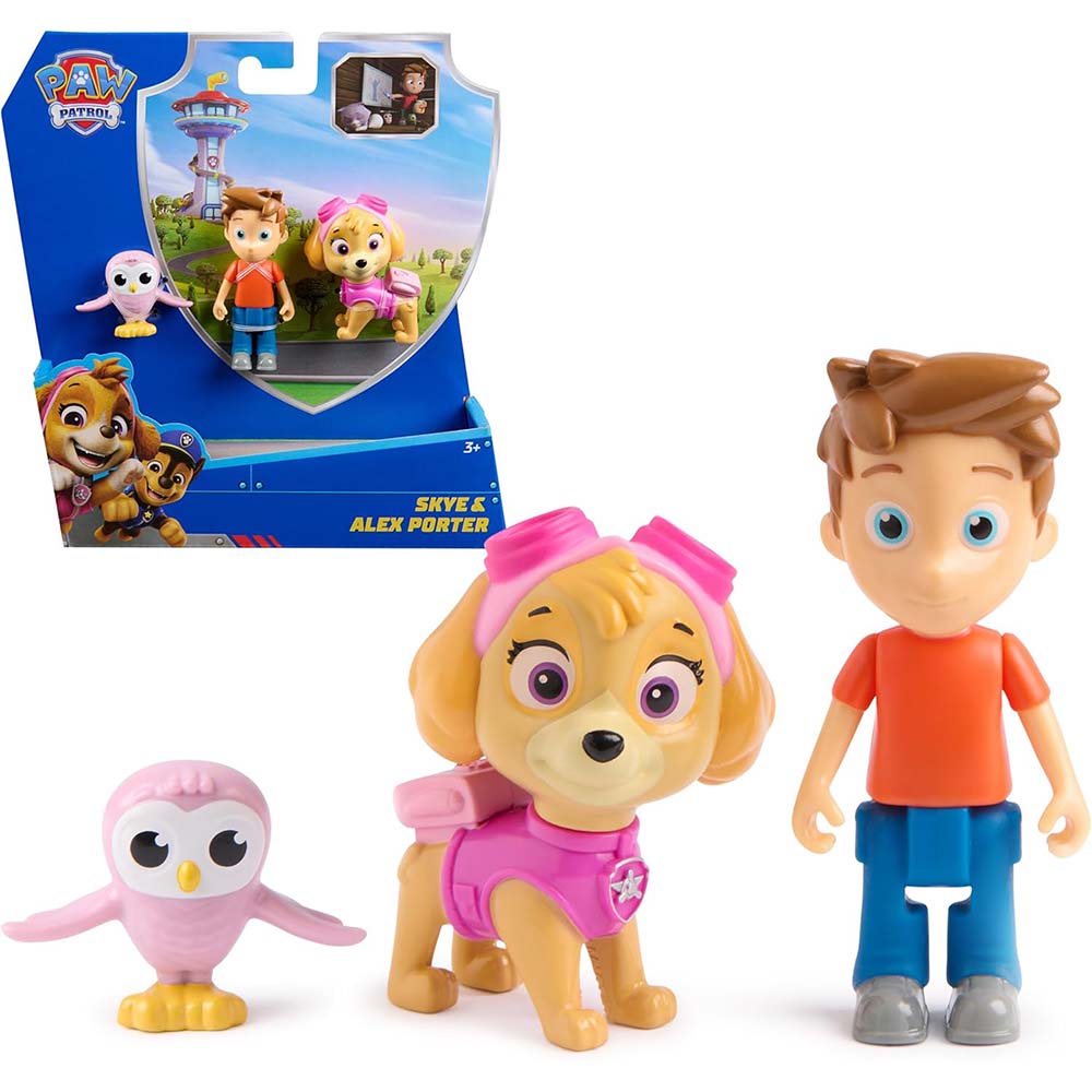 Paw Patrol Skye & Alex Porter 6072983, figuras de colección