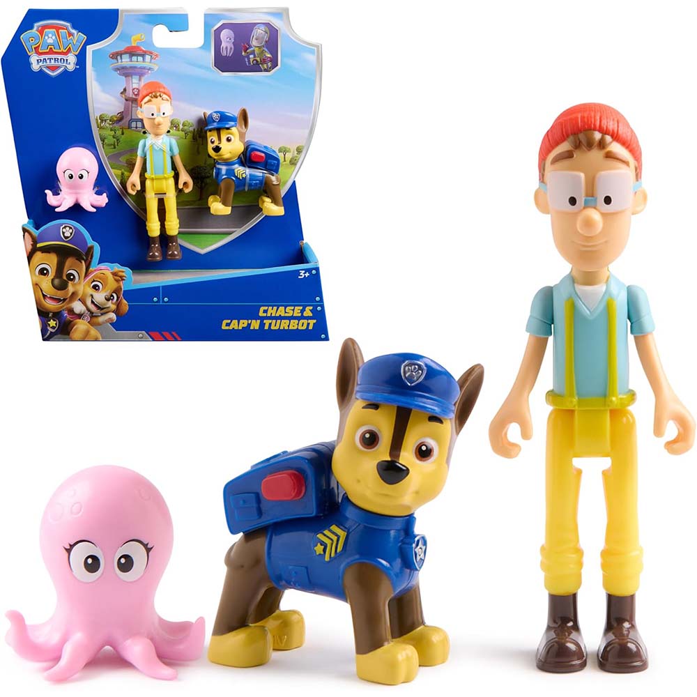 Paw Patrol Chase & Cap'n Turbot 6072983