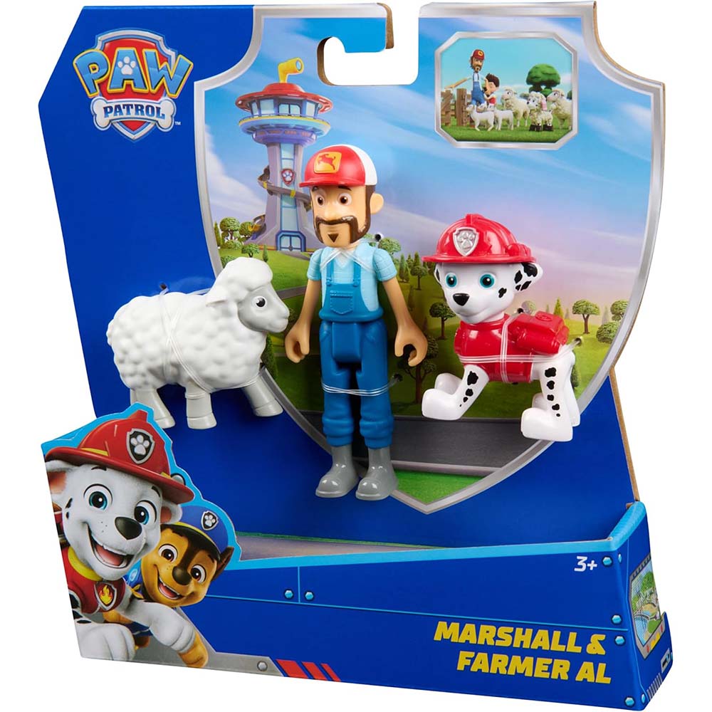 Paw Patrol Marshall & Farmer Al 6072983