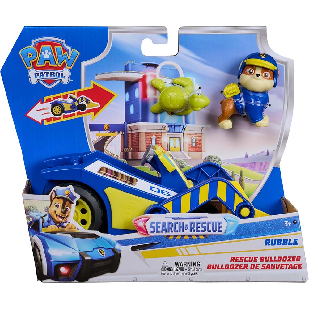 Paw Patrol Búsqueda y Rescate Bulldozer de Rescate Rubble 6074815
