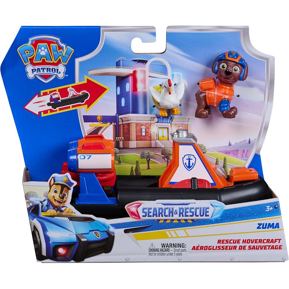 Paw Patrol Búsqueda y Rescate Hoovercraft de Rescate Zuma 6074815