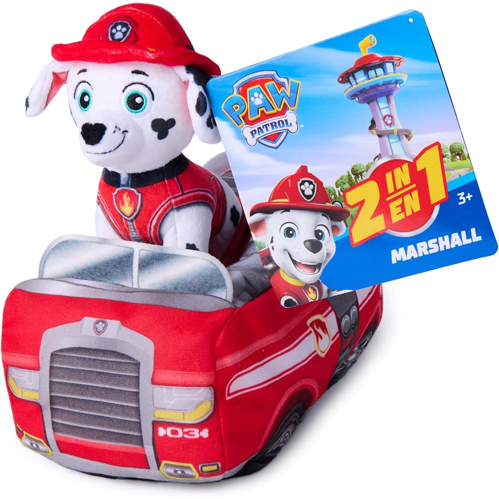 Paw Patrol Peluche de Marshall 2 en 1 6075429, peluches