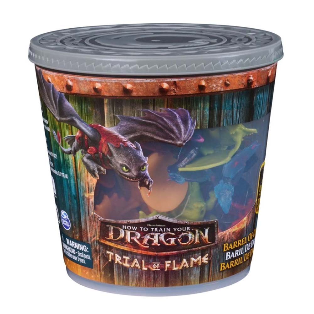 Cómo Entrenar a tu Dragón Barril de Dragones Cubo Pequeño 6075546