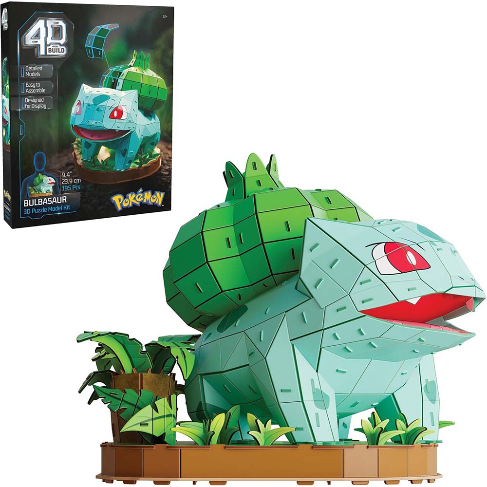 Rompecabezas 4D Build Pokémon Bulbasaur 6075062