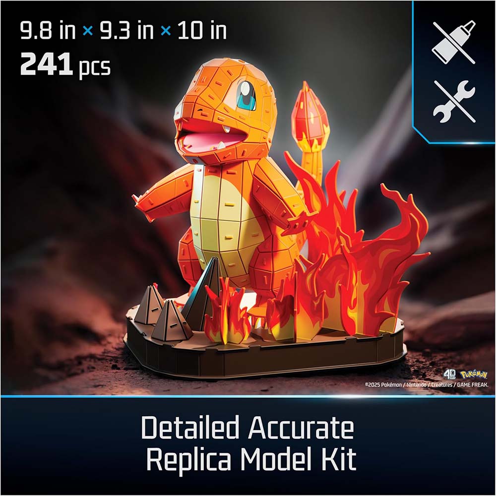 Rompecabezas 4D Build Pokémon Charmander 6075063, rompecabezas 3d