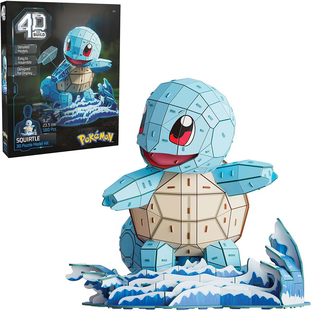 Rompecabezas 4D Build Pokémon Squirtle 6075064