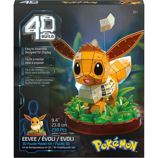 4D Build Pokémon Eevee Model Kit 6076358