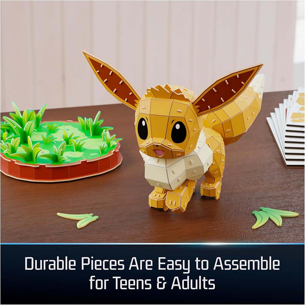 4D Build Pokémon Eevee Model Kit 6076358, rompecabezas 3d