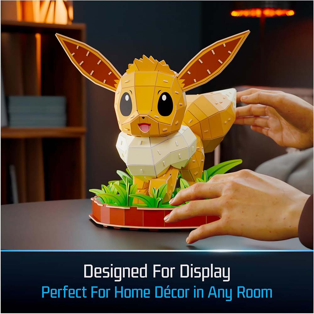 4D Build Pokémon Eevee Model Kit 6076358, rompecabezas 3d