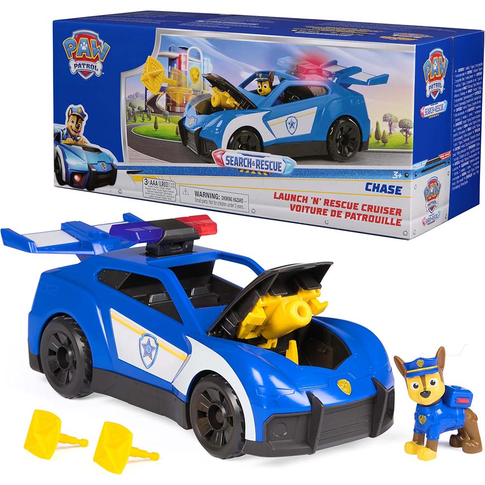 PAW Patrol Vehículo Launch & Rescue Cruiser Chase 6074962