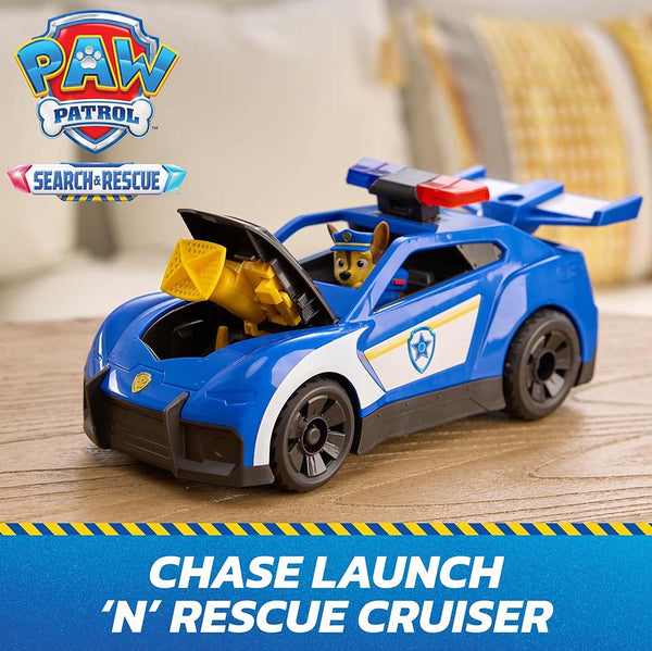 PAW Patrol Vehículo Launch & Rescue Cruiser Chase 6074962