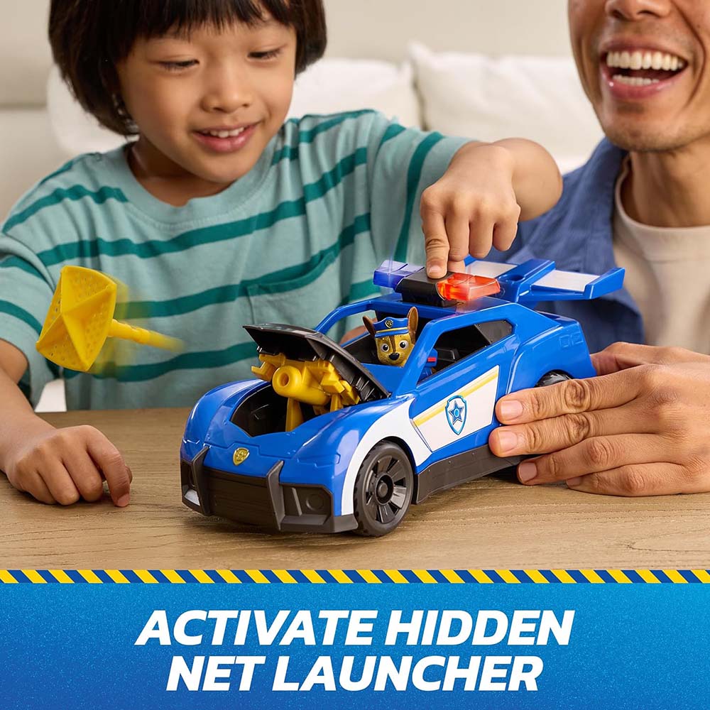 PAW Patrol Vehículo Launch & Rescue Cruiser Chase 6074962, vehículos de juguete