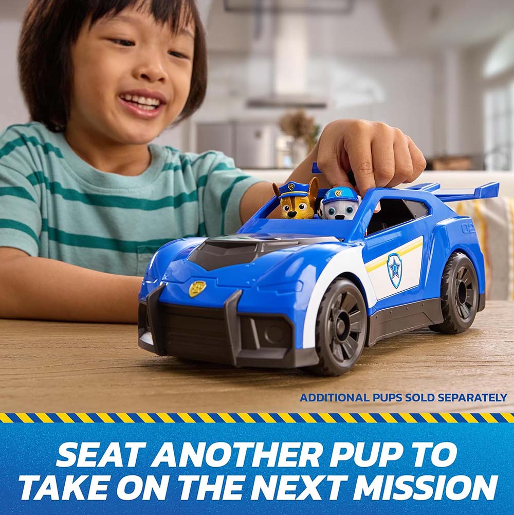 PAW Patrol Vehículo Launch & Rescue Cruiser Chase 6074962, vehículos de juguete