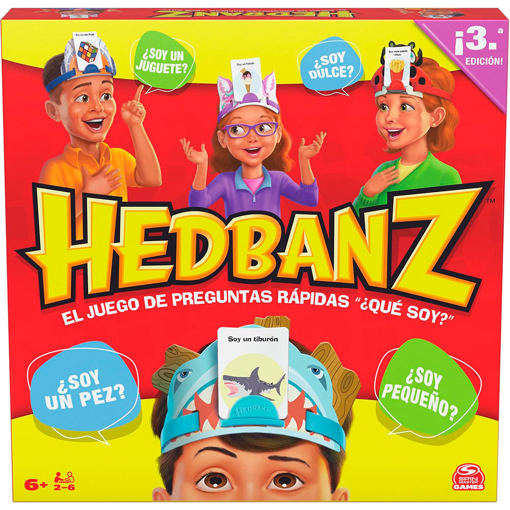Spin Master Games Hedbanz 3.ª Edición 2025 6074046