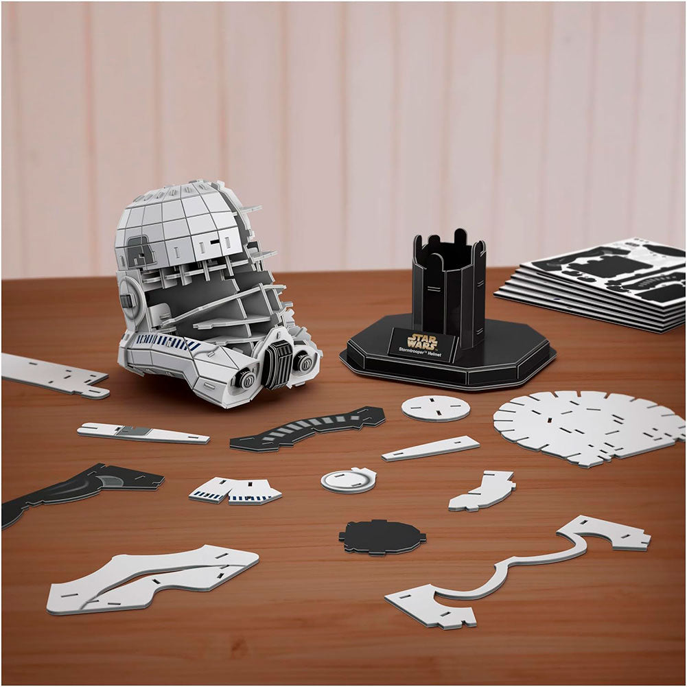 4D Build Star Wars Casco de Soldado Imperial 3D 6074275, rompecabezas 3d