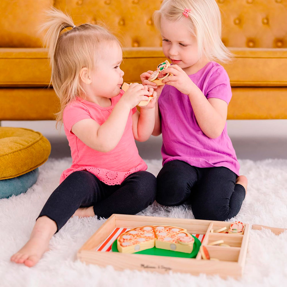 Melissa & Doug Fiesta de Pizza 6074863, sets de juego de rol