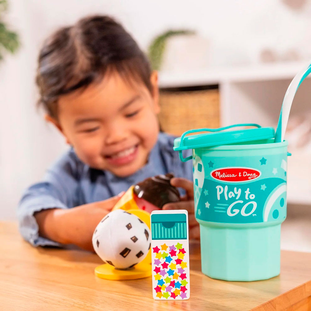 Melissa & Doug Play to Go – Juego de Helados Portátil 6075908, sets de juego de rol