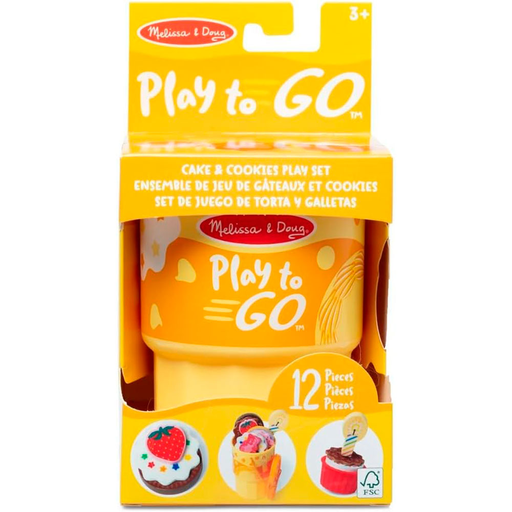Melissa & Doug Play to Go Cake and Cookies 6075909